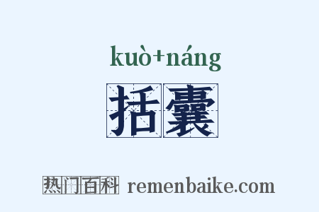 括囊是什么意思的图片